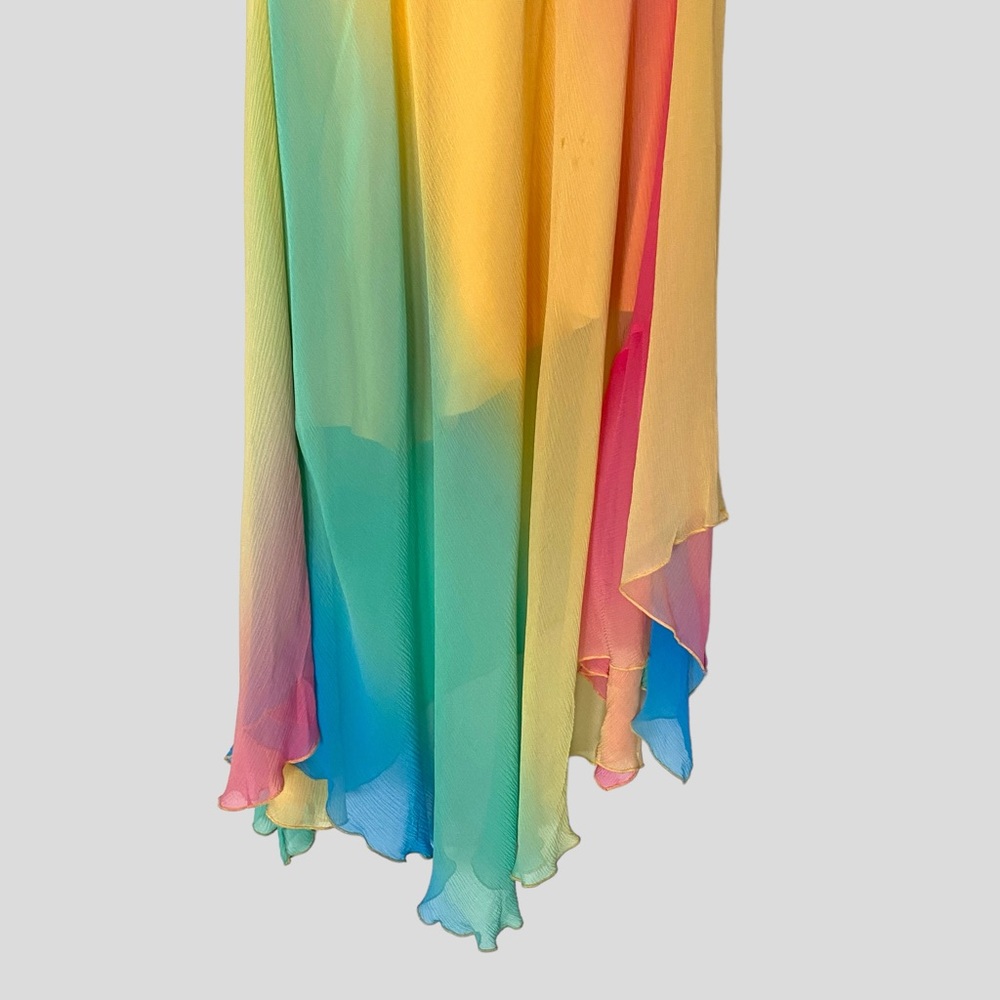 90’s Bobbie Bee Rainbow Ombre Fairy Dress ALTERED See Measurements - Picture 7 of 10